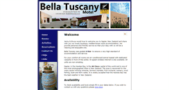 Desktop Screenshot of bellatuscany.co.nz